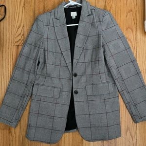 Plaid Blazer